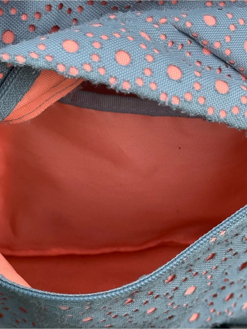 Jansport Light Gray Backpack with Pink Accents